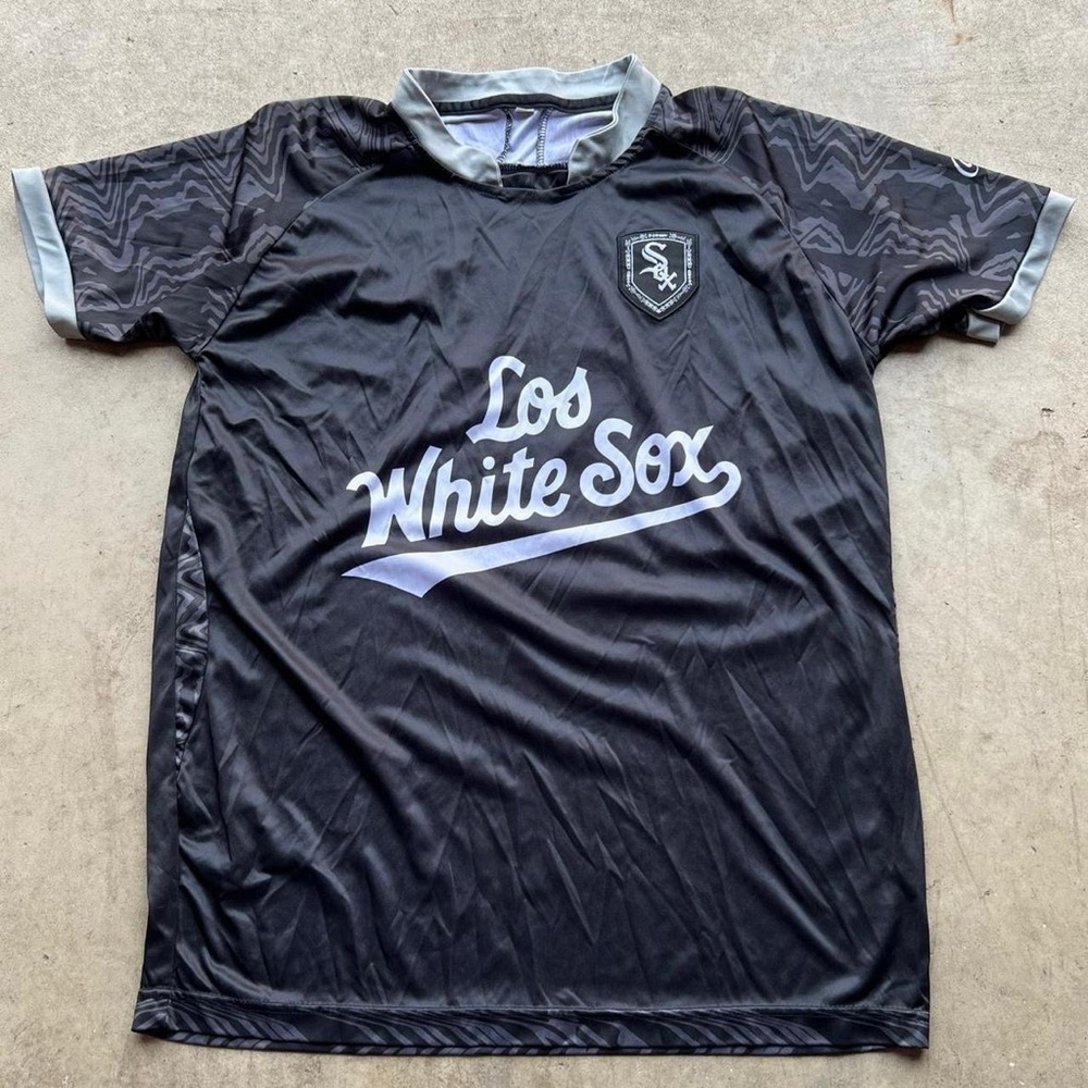 Chicago White Sox Los White Sox baseball MLB soccer stadium giveaway jersey XL